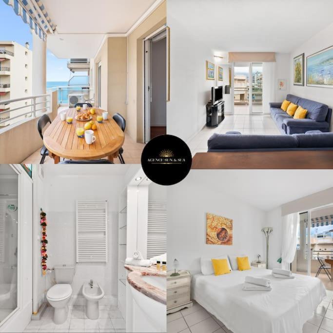 Riviera Prestige - Front De Mer - Terrasse - Parking Rocabruna Exterior foto