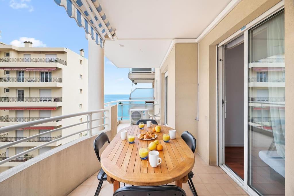 Riviera Prestige - Front De Mer - Terrasse - Parking Rocabruna Exterior foto